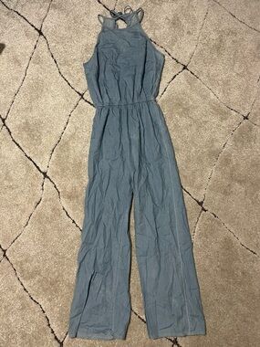 Denim jumpsuit